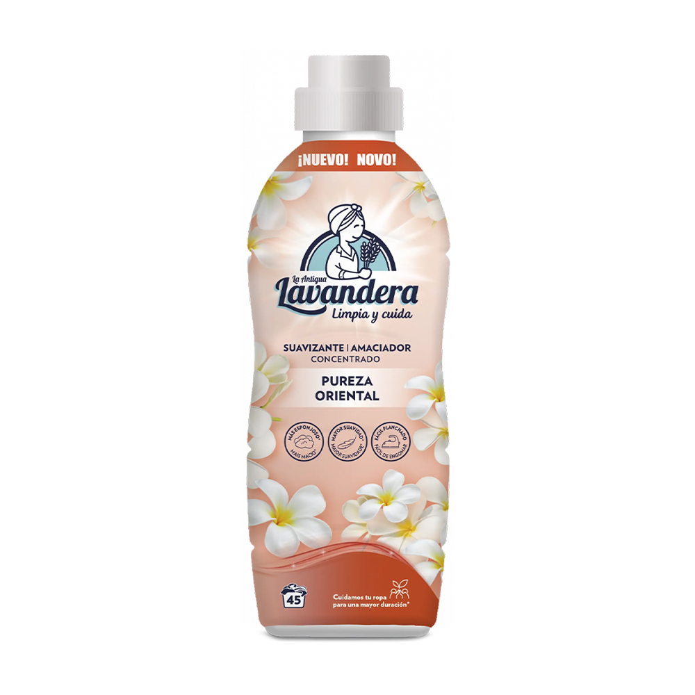 Кондиціонер для білизни La Antigua Lavandera Східна чистота, 45 циклів прання, 1 л